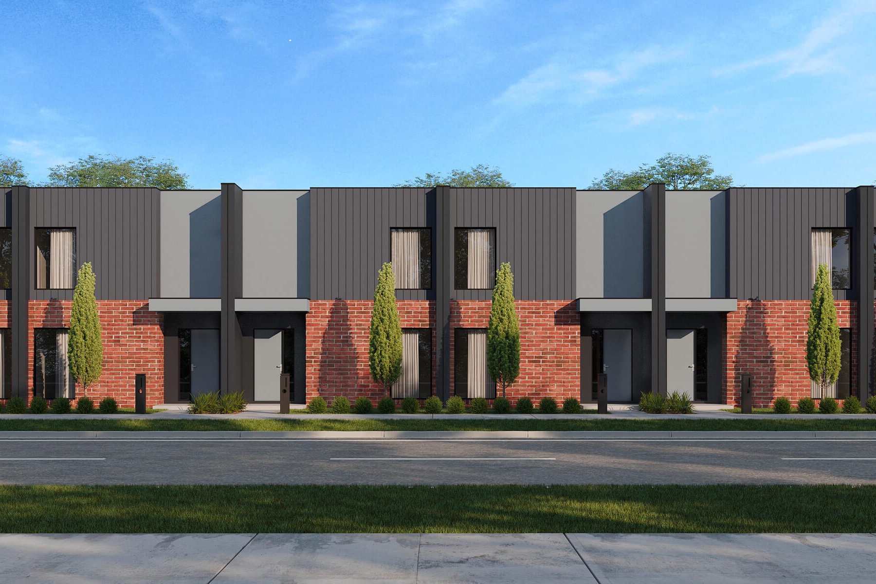 New townhouses coming soon.